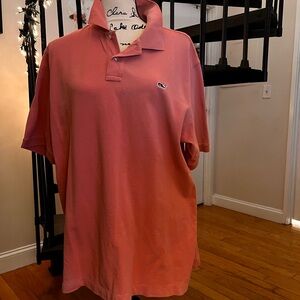 Vineyard vines Men's Coral Polo Shirt
